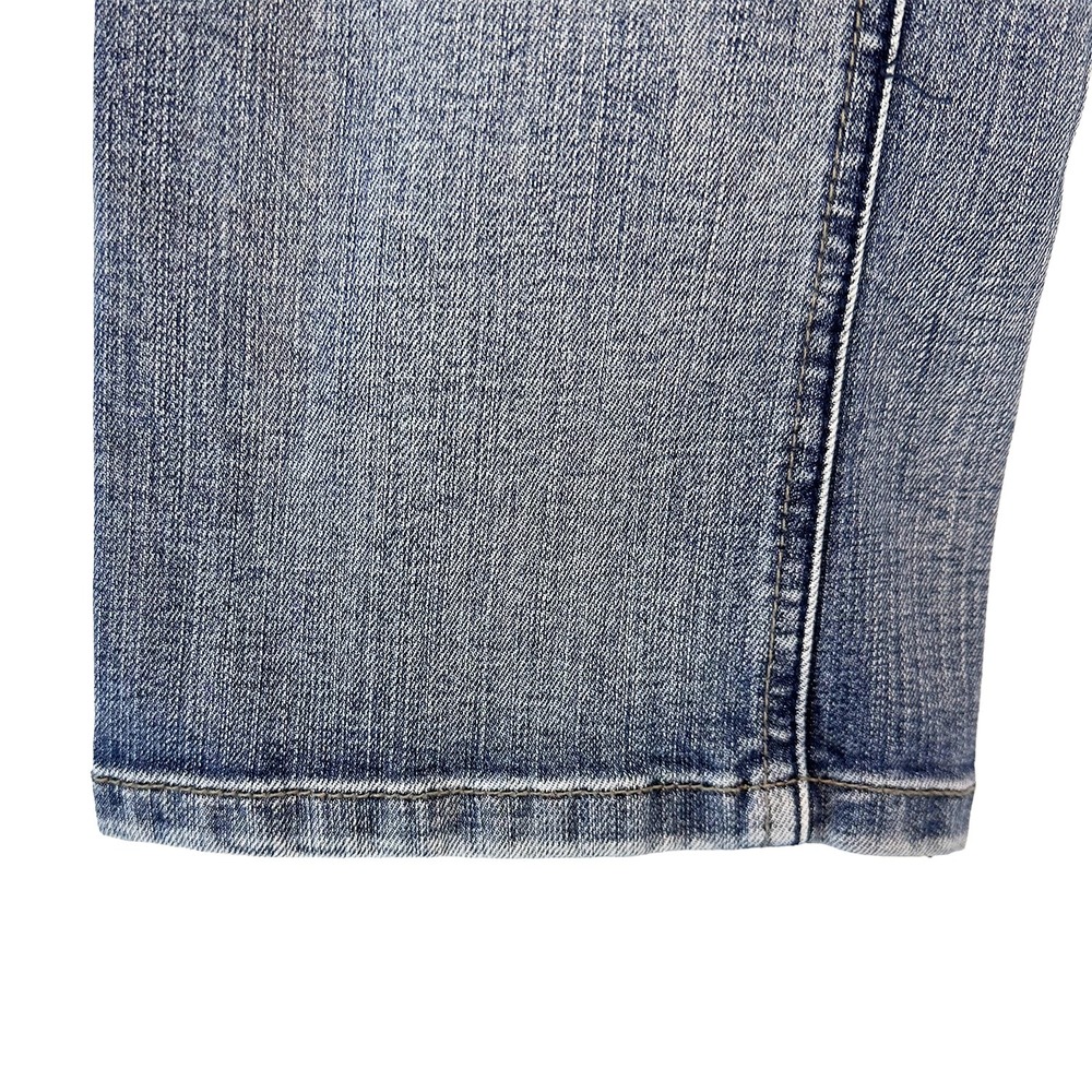 BLANC Women's Mid-rise Bootcut Jeans • 6 • light wash‎ blue - Picture 5 of 9